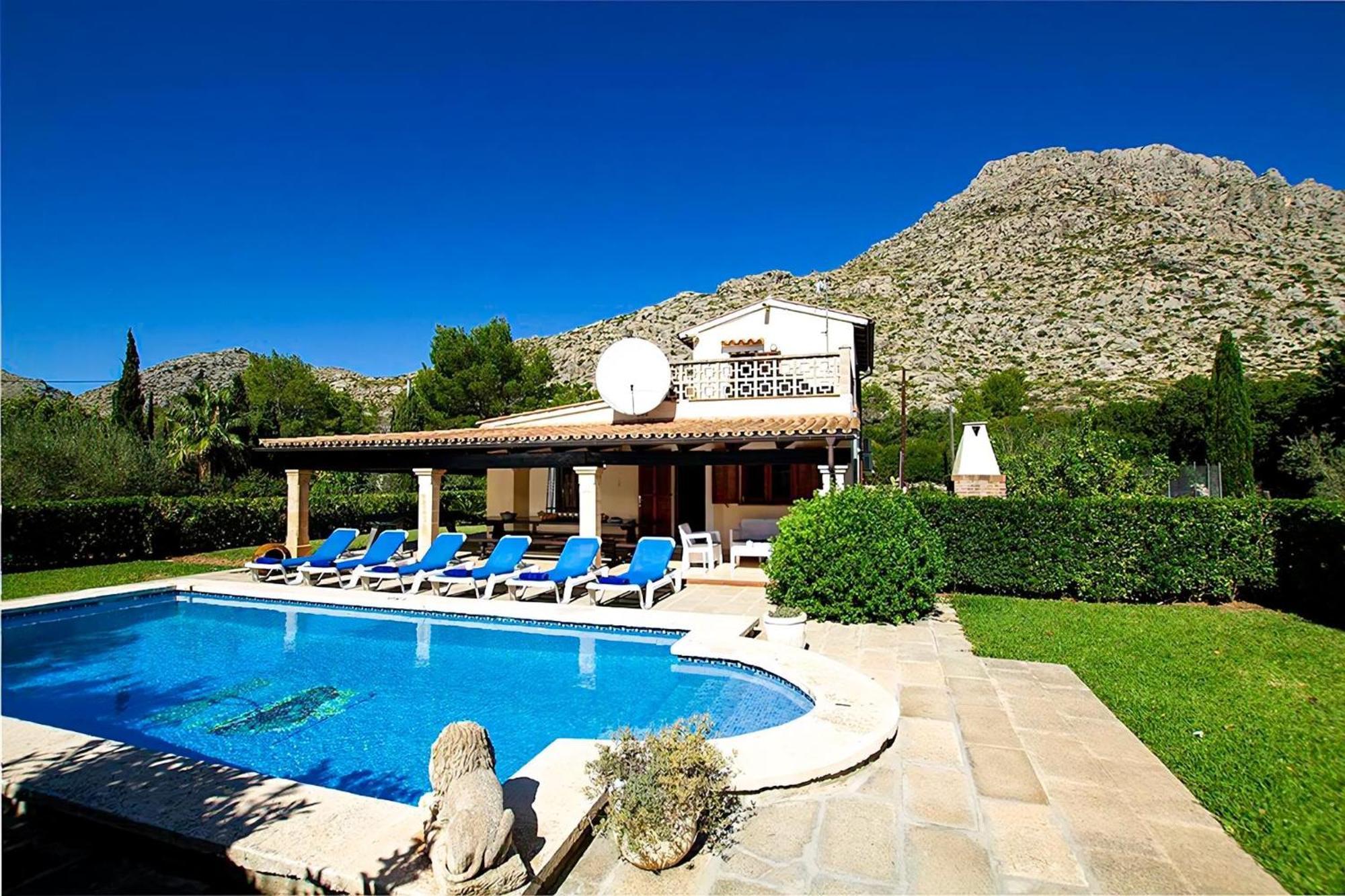 Tolle Ferienvilla Barraca Mit Privatem Pool Port de Pollença