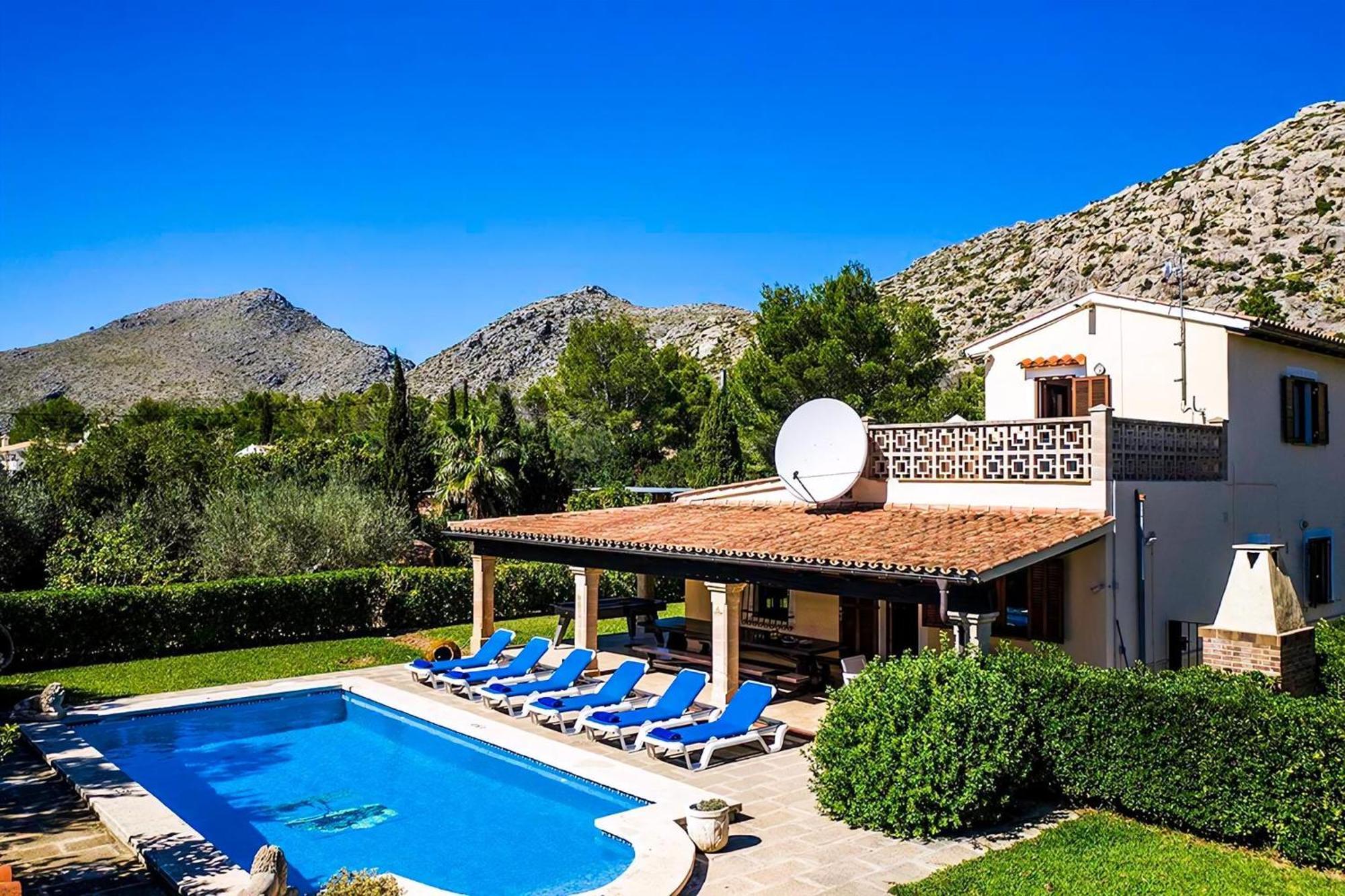 Tolle Ferienvilla Barraca Mit Privatem Pool Ferienhaus Port de Pollença